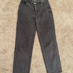 PacSun Black Straight Leg Jeans Classic Style